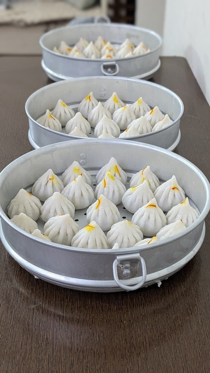 Hygienic Modak Preparation